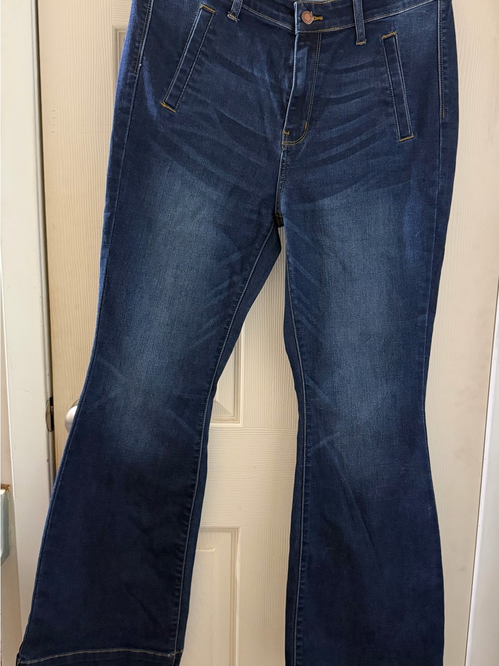 Judy Blue Dark Blue Flare Jeans